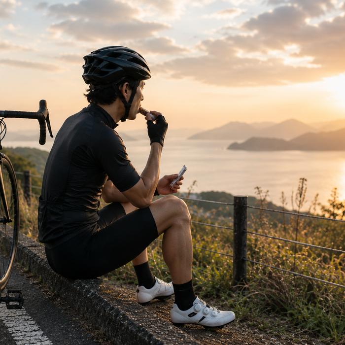100kmライドの補給食タイミング入門