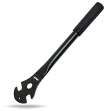 PWT ハイトルク ペダルレンチ PW163｜15mm対応 ロングハンドル355mm 自転車ペダル外し工具 カーボンスチール製 両開口タイプ 高トルク対応