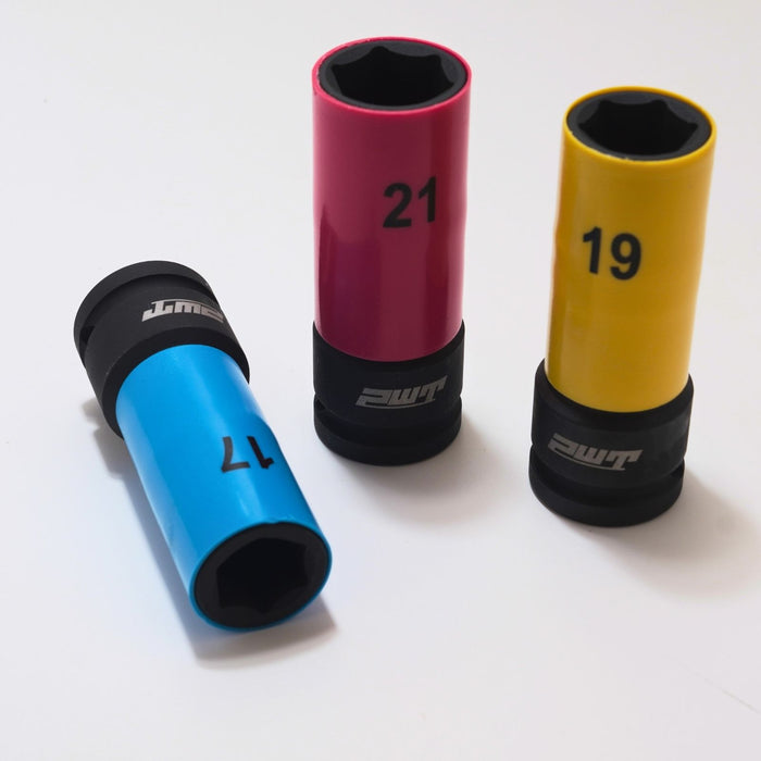 PWT ホイールプロテクターソケット 17mm・19mm・21mm 1/2インチ タイヤ交換・ホイール脱着用 Cr-Mo