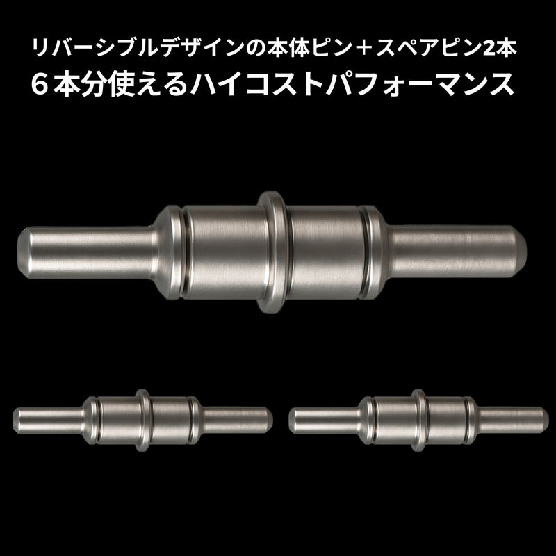 PWT チェーンカッター CT-03R｜1〜13速対応 自転車チェーン切り工具｜シマノ・KMC対応｜スペアピン2本付き・チェーンフック付属