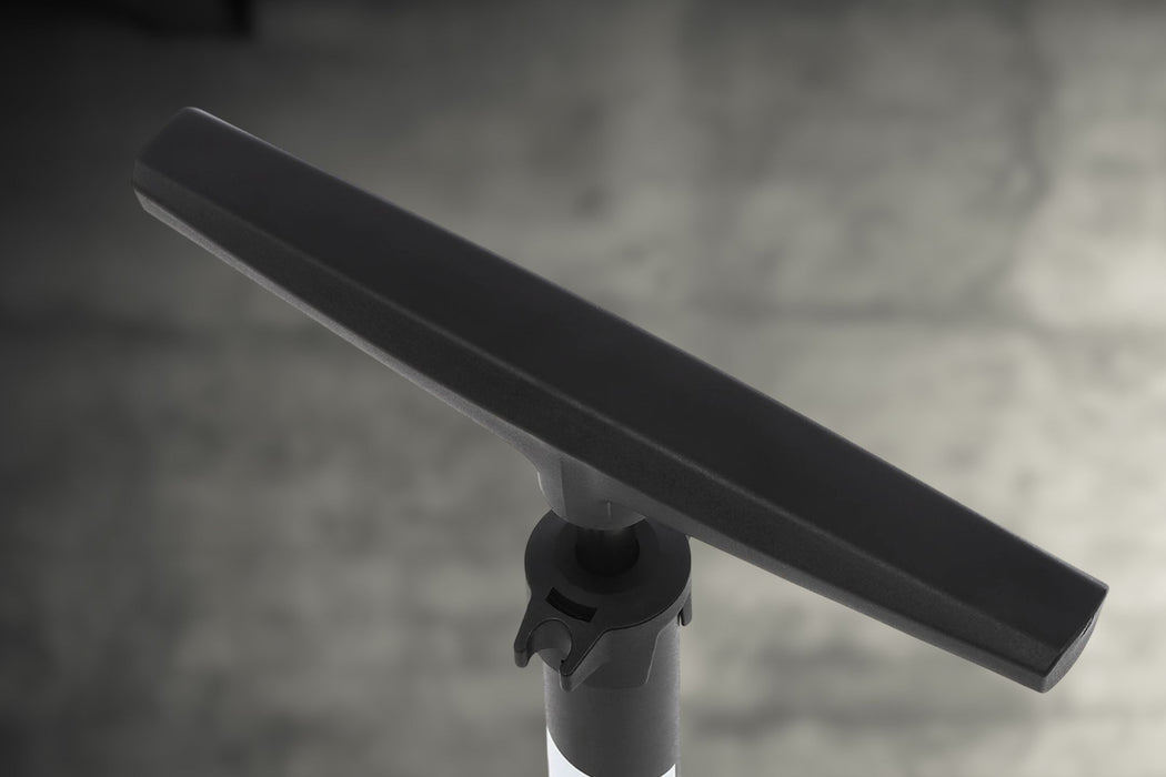 PWT 自転車 空気入れ ワンタッチロック ゲージ付きフロアポンプ 仏式/米式/英式対応 ブラック FP01E