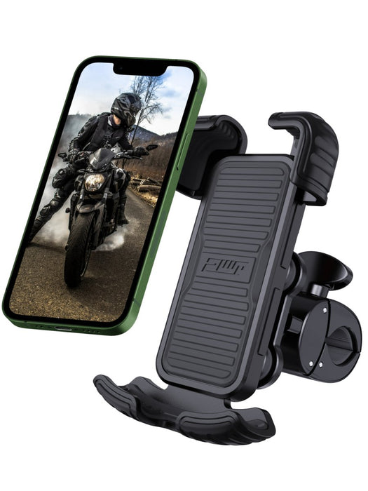 PWT バイク スマホホルダー バイク用スマホホルダー 携帯ホルダー 振動吸収 マウント 対応 スマホ スタンド マウント ハンドル 原付 オートバイ 自転車 - PWT トルクレンチ・ソケット工具などオリジナル工具専門店