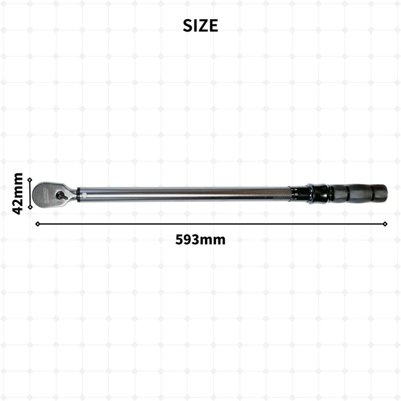 PWT トルクレンチ 1/2インチ 12.7mm 80-400Nm TW80400 - PWT トルクレンチ・ソケット工具などオリジナル工具専門店