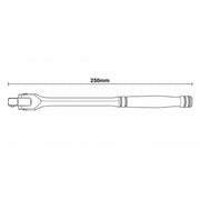 PWT ISH12 全長250mmの寸法線画