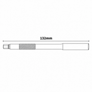 PWT DEF 全長132mmの寸法線画