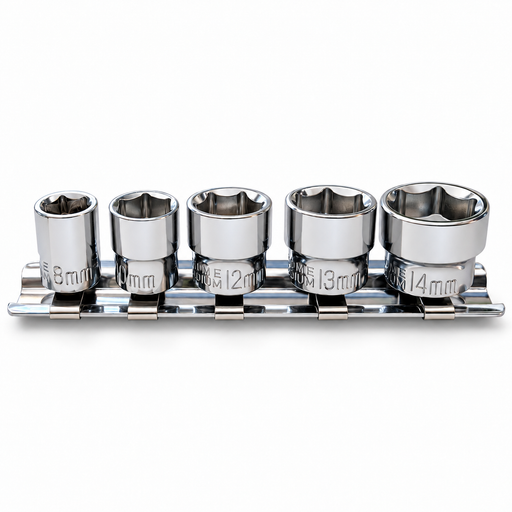 PWT-SSS5 8・10・12・13・14mm 六角ソケット5個セット
