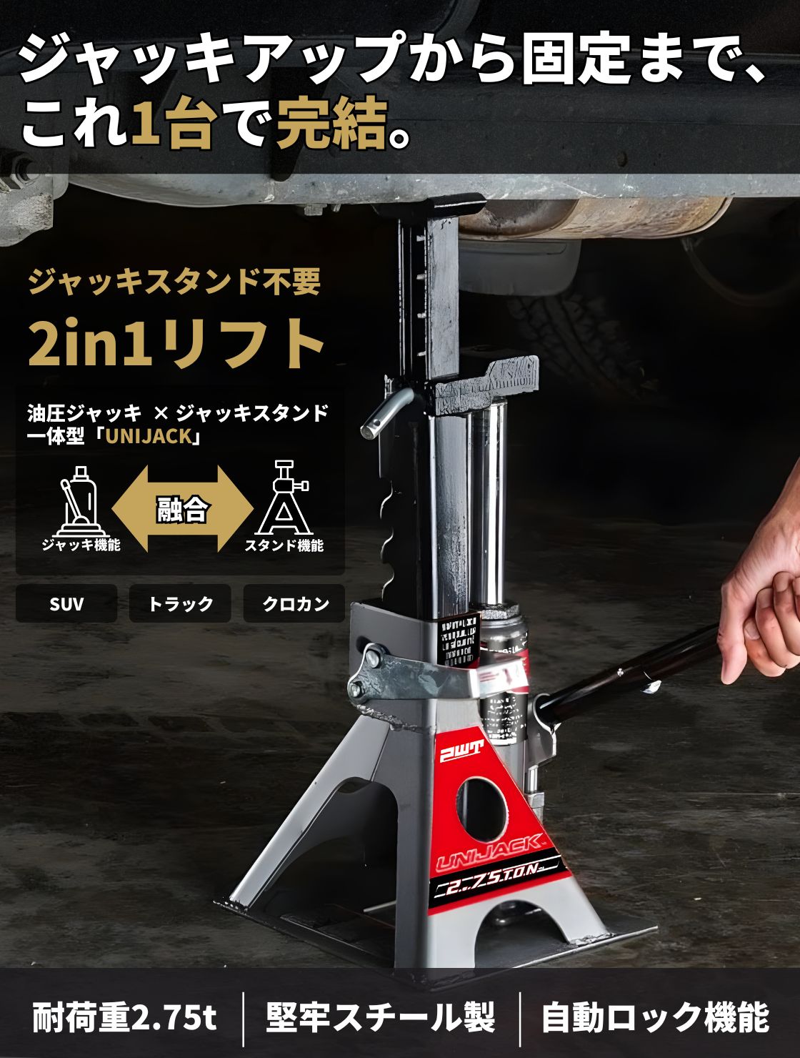 UNIJACK UJ6000 | PWT — PWT ツールストア