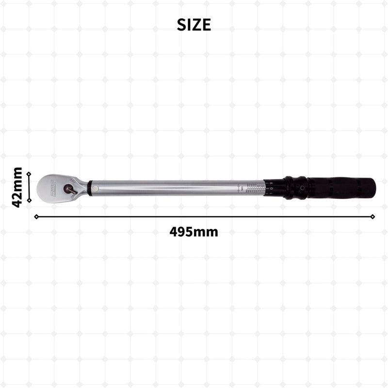 PWT トルクレンチ 1/2インチ 12.7mm トルクレンチセット 20-200Nm TW20200-SET - PWT トルクレンチ・ソケット工具などオリジナル工具専門店