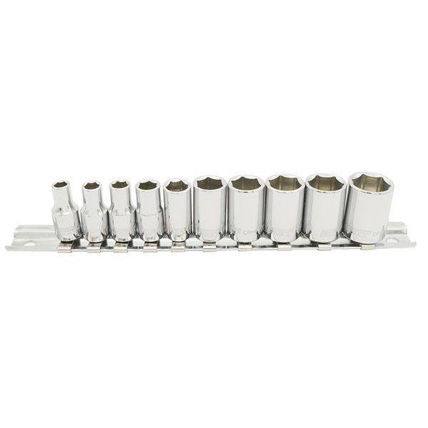 PWT 1/4インチ (6.35mm)　六角ソケットセット 5、5.5、6、7、8、10、11、12、13、14mm ISS14SET - PWT トルクレンチ・ソケット工具などオリジナル工具専門店