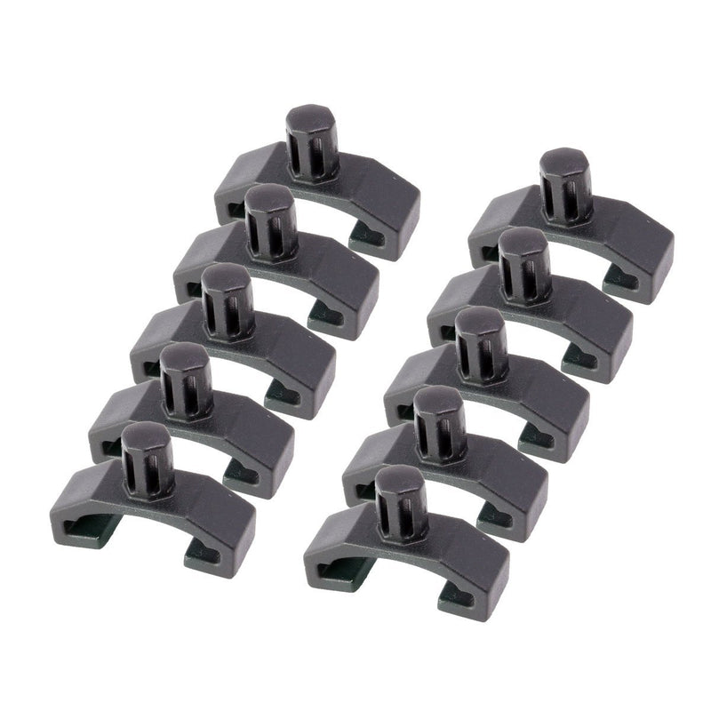 PWT 1/4インチ(6.35mm) クイックロック クリップ 10pcs CP140410BK - PWT トルクレンチ・ソケット工具などオリジナル工具専門店