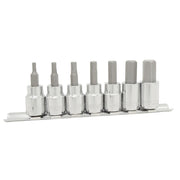 PWT 3/8インチ(9.5mm) ヘックス ビットソケットセット H3,H4,H5,H6,H8,H10,H12 IBS38HSET - PWT トルクレンチ・ソケット工具などオリジナル工具専門店