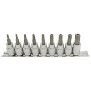 PWT 3/8インチ(9.5mm) いじり止め対応 トルクスビットソケットセット T15/T20/T25/T27/T30/T40/T45/T50/T55 IBS38TTSET - PWT トルクレンチ・ソケット工具などオリジナル工具専門店