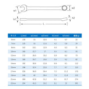 PWT 6mm コンビネーションレンチ ノンスリップオープンエンド - PWT トルクレンチ・ソケット工具などオリジナル工具専門店